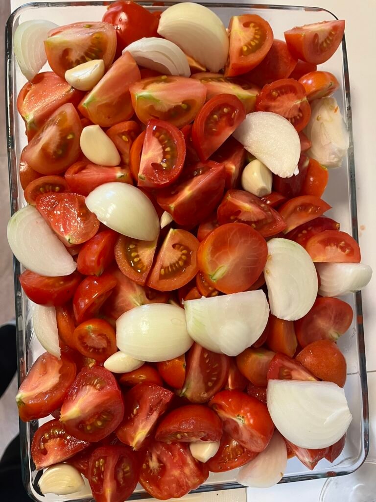 keptas pomidorų padažas