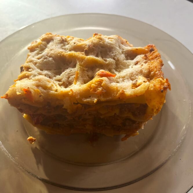 jautienos lazanija receptas